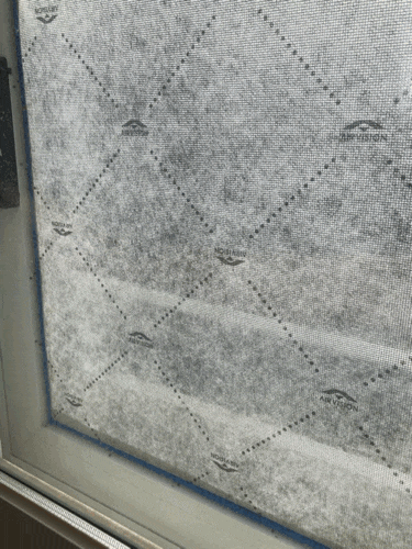 에어비젼 창문필터 창문마스크 씌워서 실내공기안심존 만들기