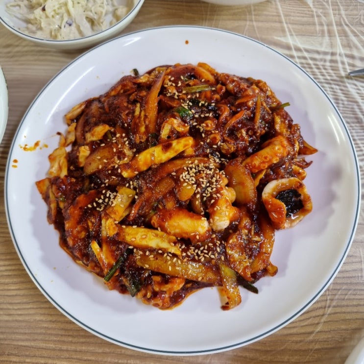  문산 <으뜸 착한낙지> 통통한 낙지볶음 덮밥