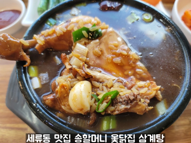 수원 세류동 삼계탕 맛집 송할머니 옻닭집 복날에 먹기 좋은 보양식집 세류동 점심 맛집 주차 안내 수원 세류동 삼계탕 맛집 송할머니 옻닭집 복날에 먹기 좋은 보양식집 세류동 점심 맛집 주차 안내