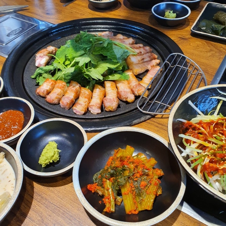  [인천청라맛집] 갓 지은 밥과 초밀도 삼겹살맛집 청라육시리 맛집인정:))