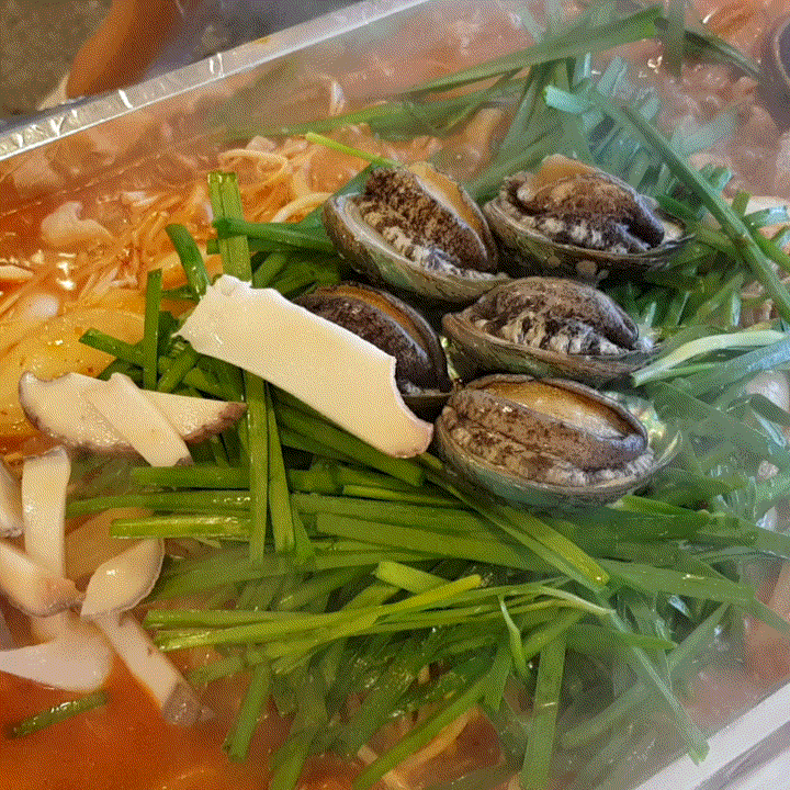  천안 신방통정지구 들마루 철판주물럭은 오목전(오리주물럭)