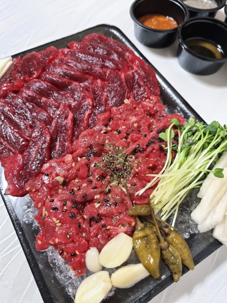 일산 육회 육사시미 맛집 우리소육회생각 일산 육회 육사시미 맛집 우리소육회생각