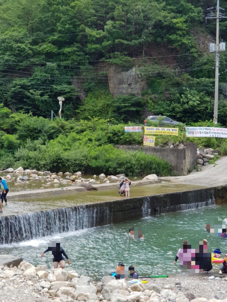  청도 운문산 계곡 조은자리캠핑장 아이들과 가볼만한 곳