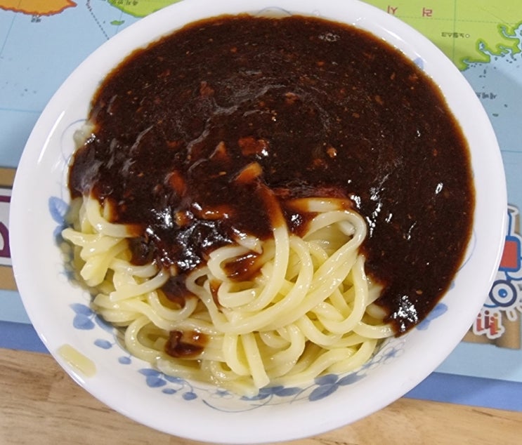  오뚜기 면사랑 생중화면 직화  유니짜장