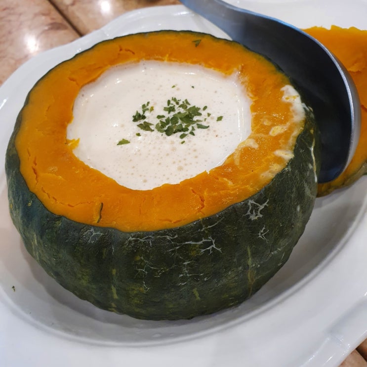  강서브런치 _ 닥터로빈 단호박스프 꼭 드세요~!!!