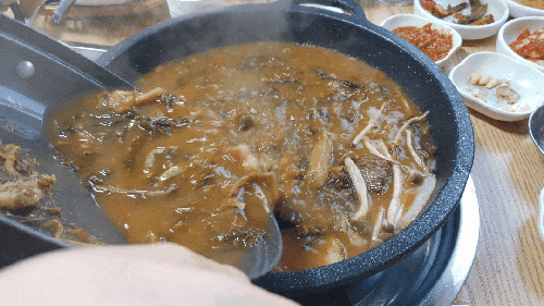  [경북경산] 진량 입소문맛집 참기름육회, 시래기된장찌개 봉회식육식당