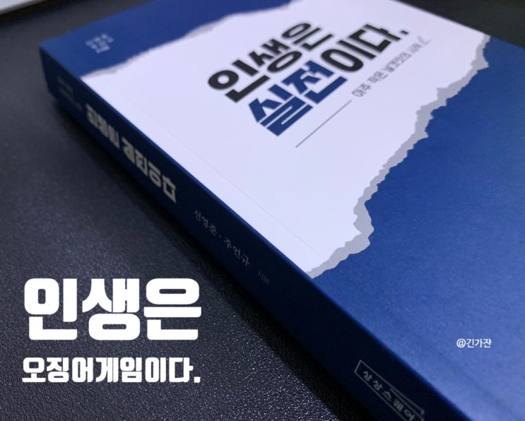 에세이추천 '인생은 실전이다' 짧은 명언과 함께하는 삶의 자기개발서 '신사임당' 주언규