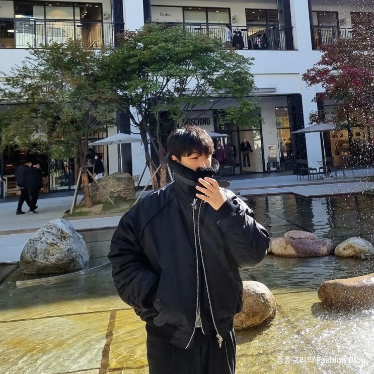  준지 마원!! 21FW 컬렉션 블랙 무스탕 마원 (MA-1) 전세계 70장 초 희귀템 리뷰!!