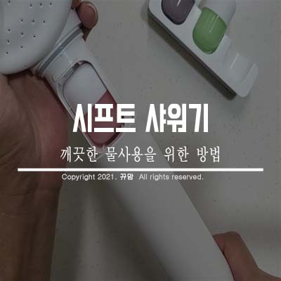  우리가족 피부를 위한 선택 시프트샤워기