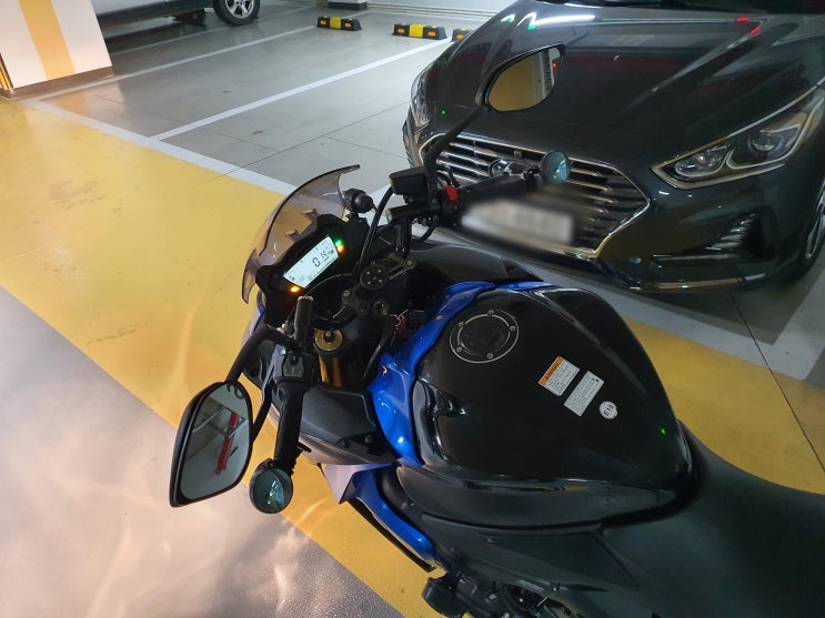  GSX-S1000F 2018 - 허리케인 핸들바 작업