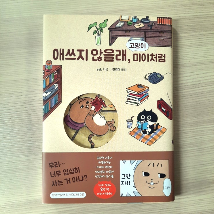  만화책 :: 애쓰지 않을래, 고양이 미이처럼