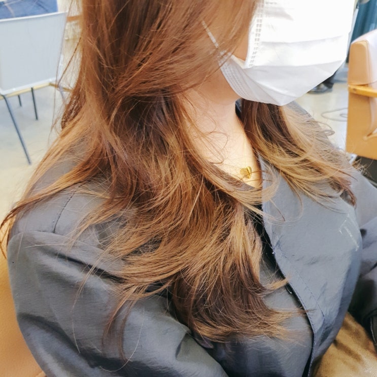 의정부 민락2지구 미용실 티지헤어 오테르 -  밀본컬러염색 후기