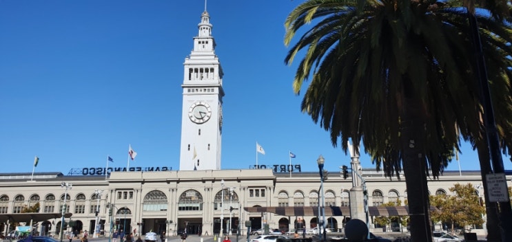  페리빌딩과 베이 다리 ( Ferry Building &  Bay Bridge)