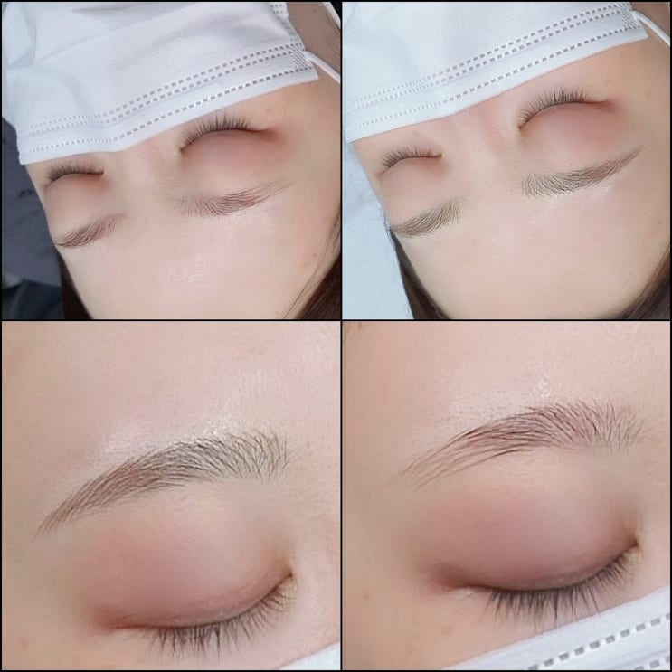  첫날도 자연스러운 눈썹문신 한번도전!/건대눈썹문신/건대왁싱/건대네일/건대미용실