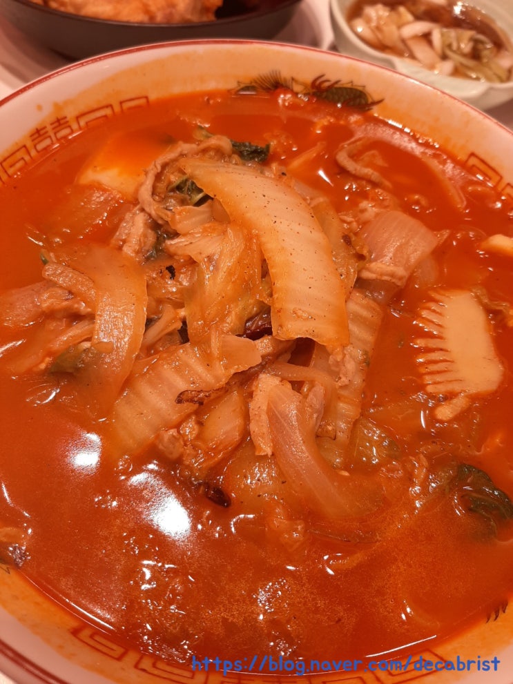  고기튀김이 맛있는 일산짬뽕