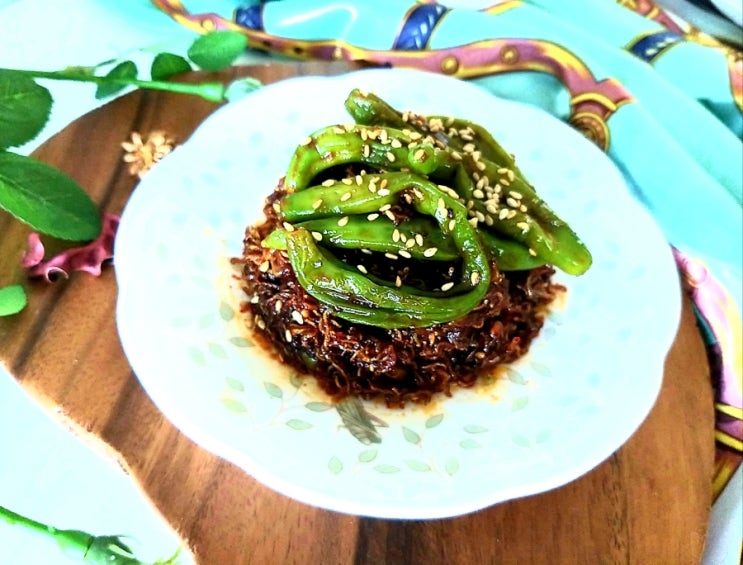  꽈리고추 멸치볶음 5분 컷 간단한 반찬 고추장 멸치볶음 감칠맛이 기가 찬 꽈리고추 요리