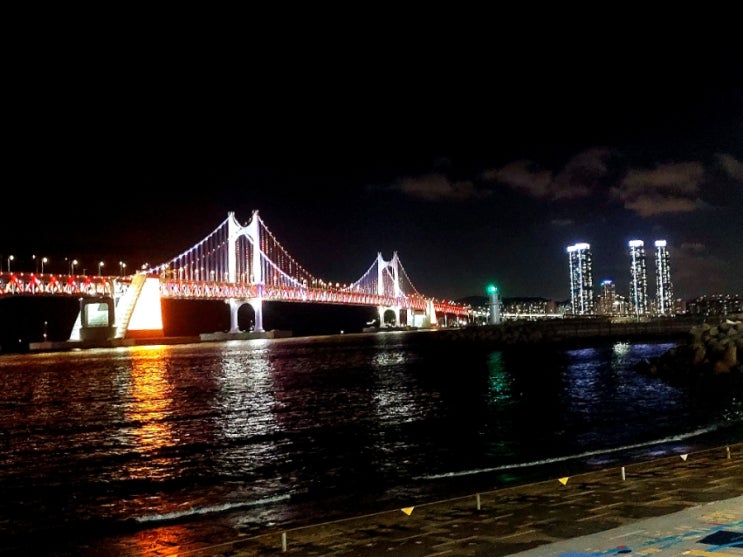  [부산여행] 수변공원/광안대교 야경