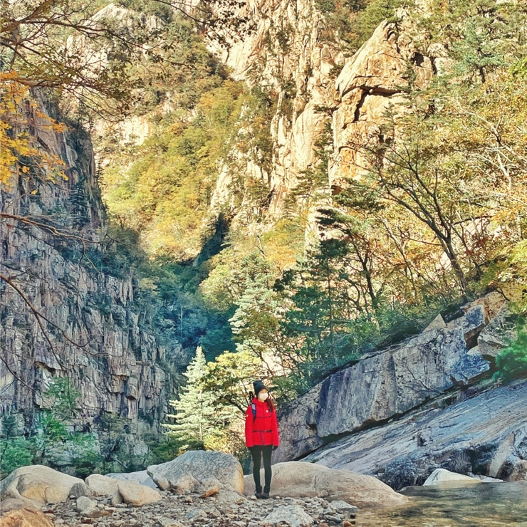  설악산 등산코스 :10월 단풍 구경 하고왔어요ღ 강원도 날씨도 최고ღ