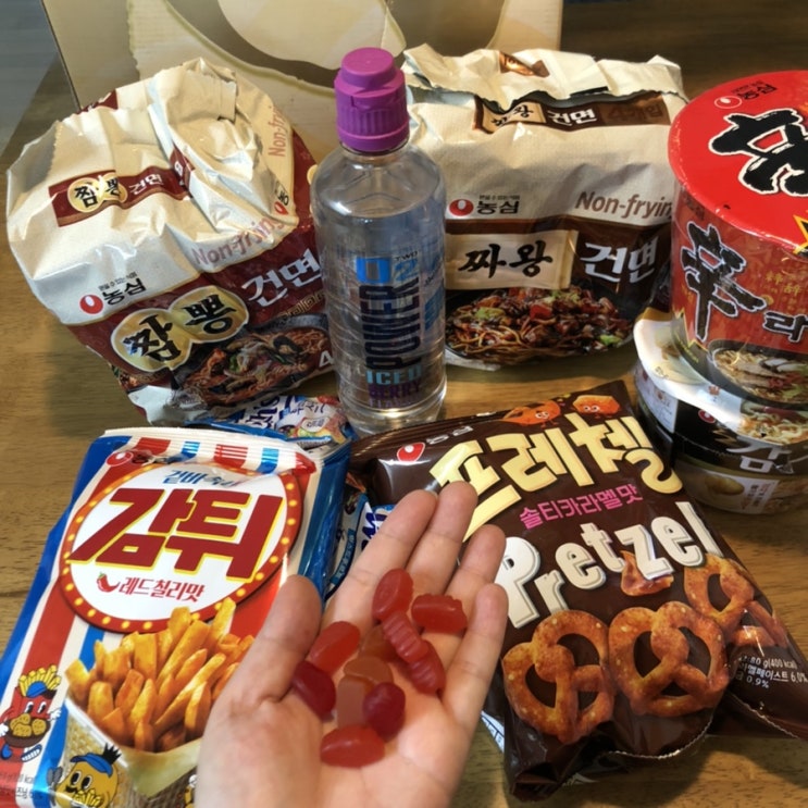  농심 럭키 박스 이벤트 당첨