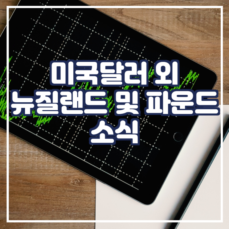  미국달러 & 뉴질랜드 달러 & 영국 파운드 단신