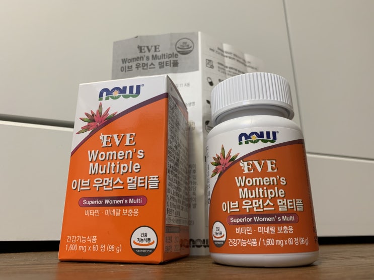  나우푸드 이브 우먼스 멀티플 : 우먼 여성멀티비타민 후기, 추천!