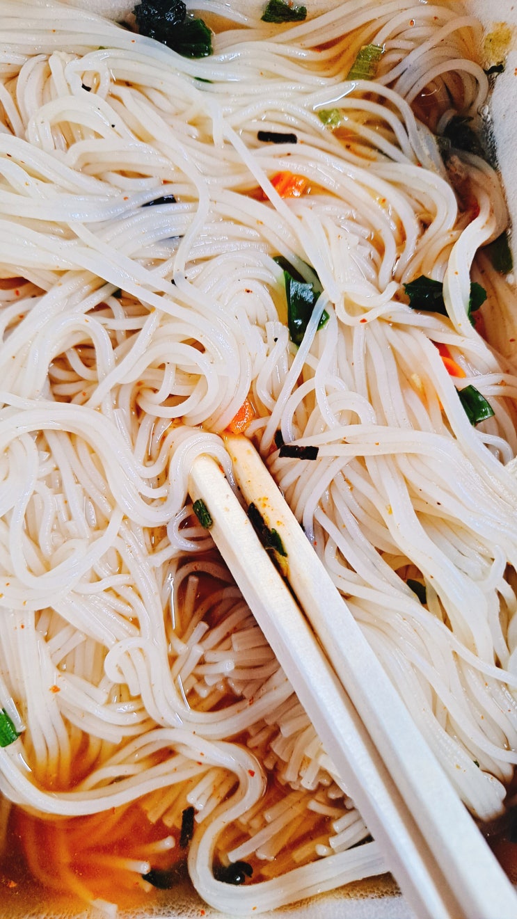  군대쌀국수 백제 멸치맛 쌀국수