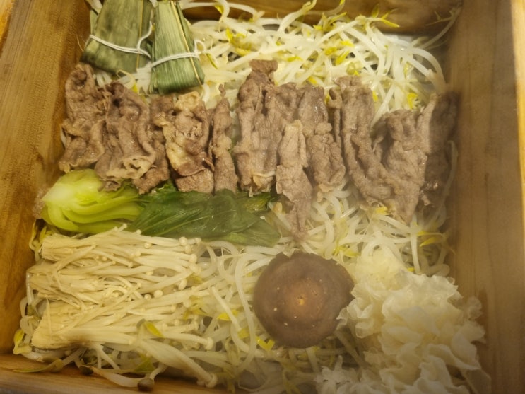 대전 반석역 맛집, 샤브뜰애 소고기 더하기 편백찜 월남쌈