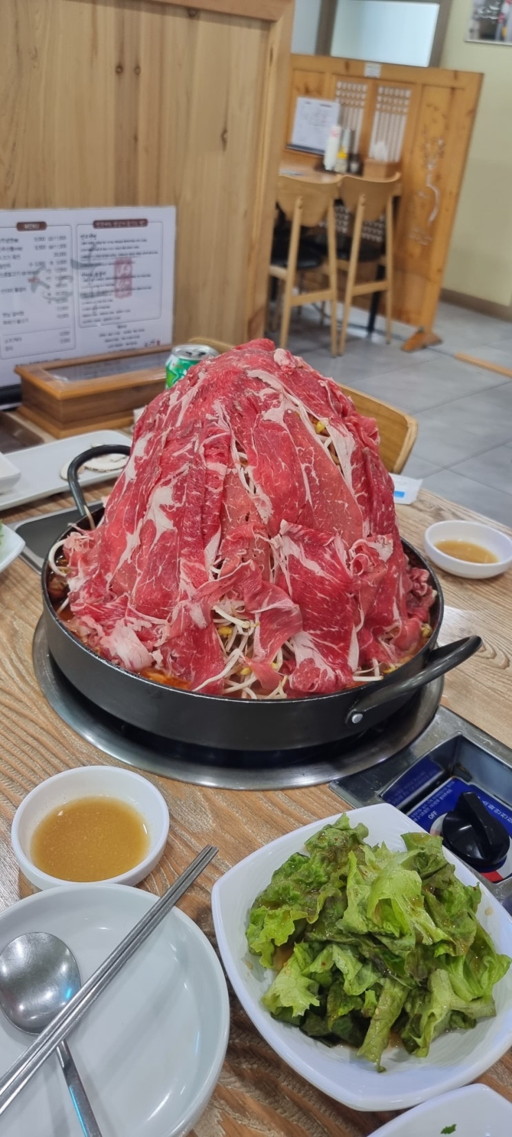 오산, 편택 맛집] 산홍_산더미 물갈비,진주냉면 / 유재석 식스센스에 나옴!
