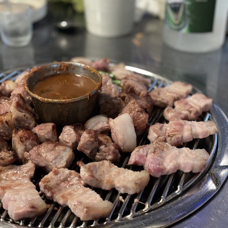  가산현대아울렛 맛집 제주탐하리 근고기 추천!