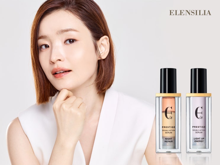  엘렌실라  더블액션 나이트리페어 세럼_전미도세럼 엘렌실라 더블샷세럼