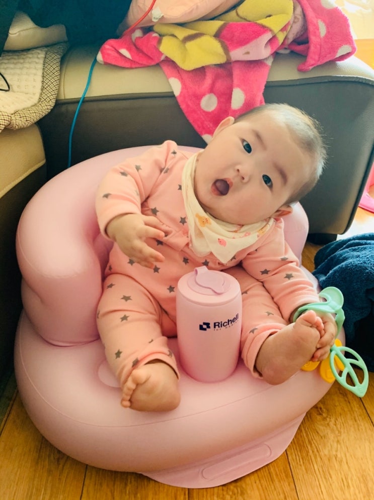  아기 범보의자, 소프트의자 2년 사용 후기 첫째에 이어 둘찌까지 편안하게 행복!