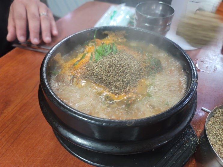  공덕 족발골목에서 먹는 순대국이란? | 장수족발