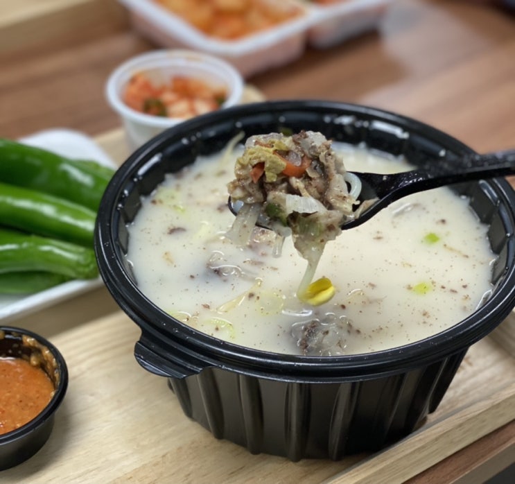  이북집찹쌀순대의 '순대국특'