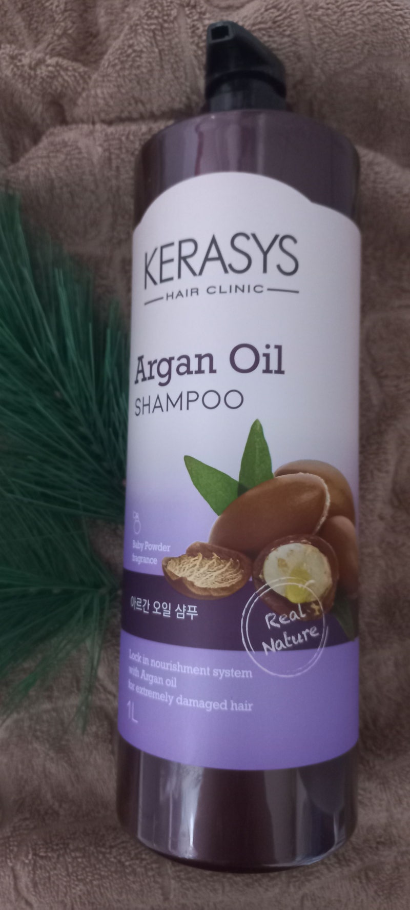 약산성 샴푸 케라시스 아르간오일 샴푸로 두피케어하세요~