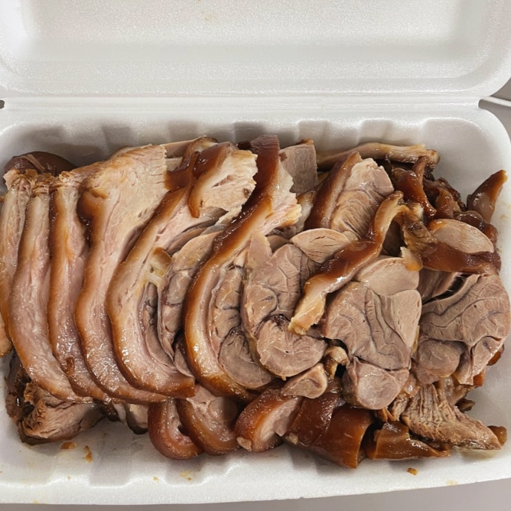  경주 가마솥족발 달짝찌근 쫄깃한 배달가능한 족발집