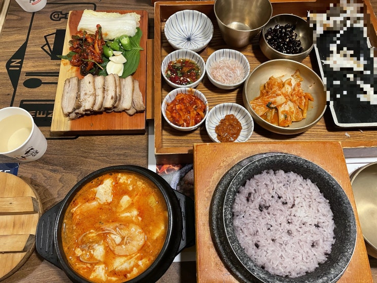 인천 논현동맛집 요즘같이 쌀쌀한날엔 북창동순두부 에서 뜨끈한 순두부찌개