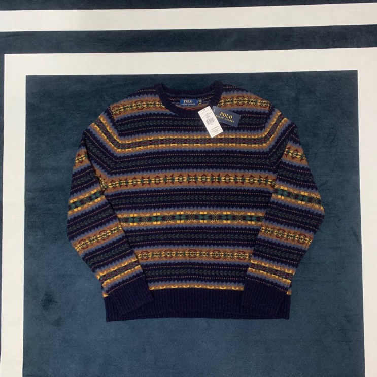 [폴로] 울스웨터  Polo Ralph Lauren Fair Isle Wool Sweater