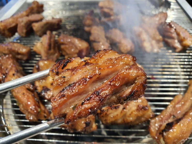 마초갈비 삼성역 고기집 입에서 그냥녹아버리네