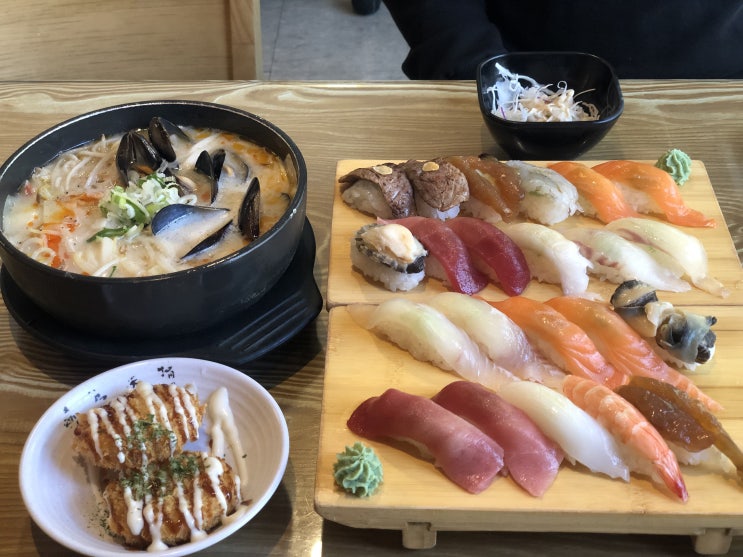  강변역 초밥 맛집 /가성비 좋은초밥 스시텐 강변역점 :)
