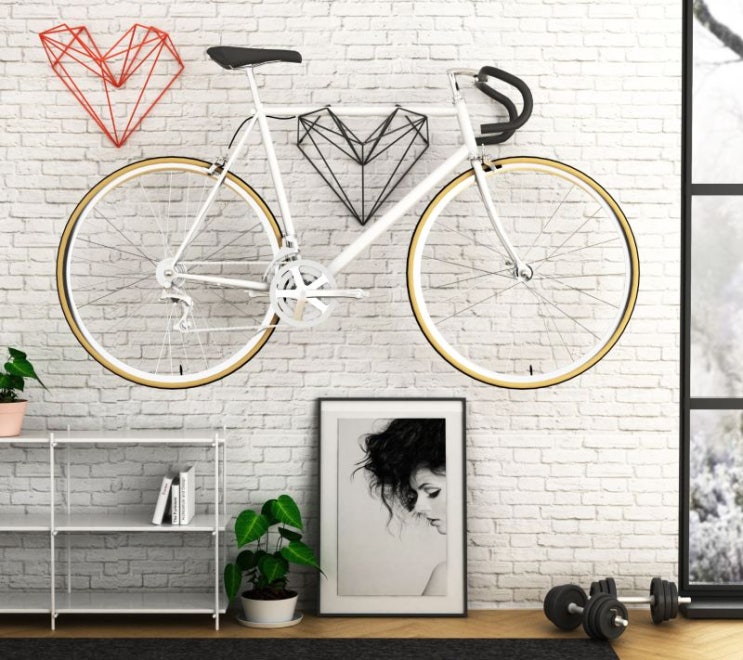 DIY 가능 실내 자전거 거치대 자전거 보관대 아이디어