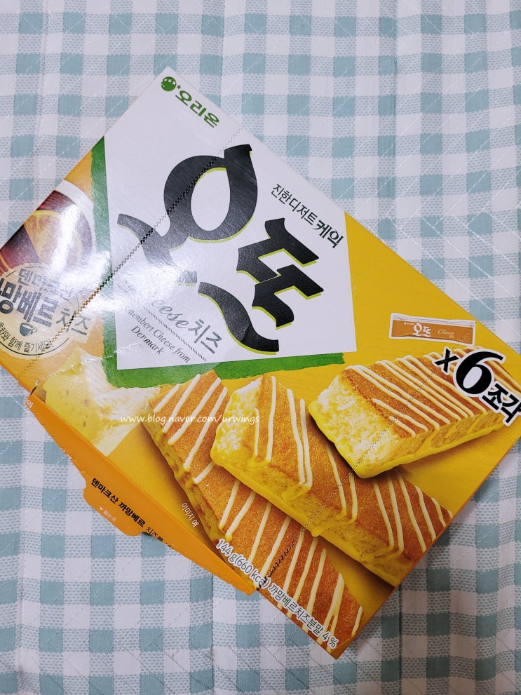 치즈맛 디저트 오리온 * 오뜨 치즈