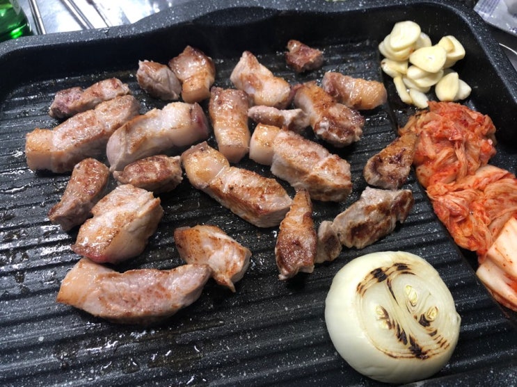  노량진역 제주 흑돼지 소금구이 맛집 우정 소금구이