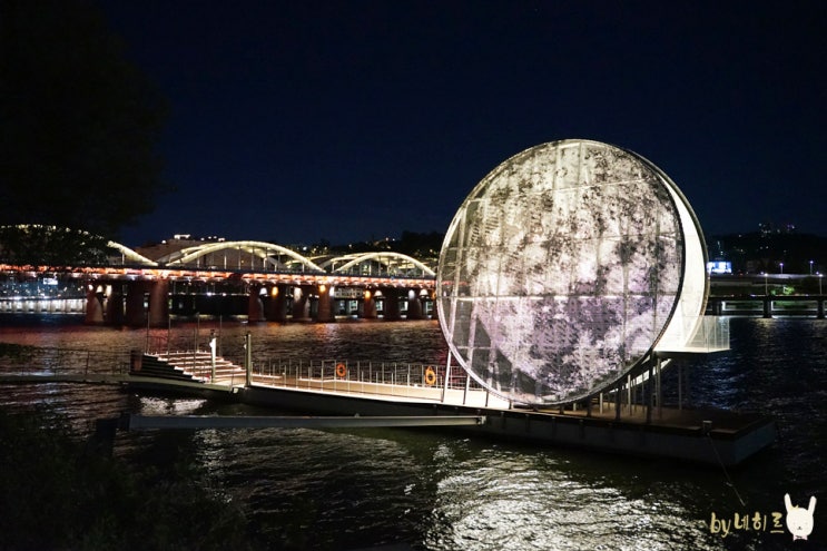 노들섬 한강공원 서울 야경 명소 (주차장)