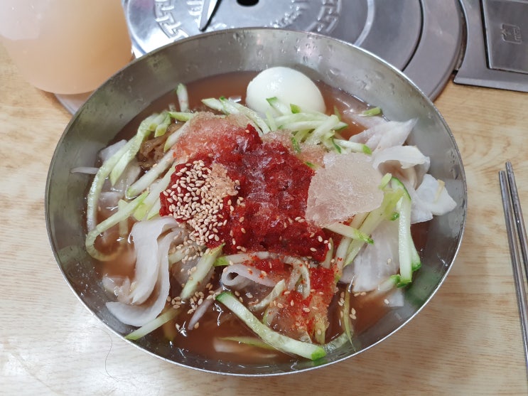  먹골역 장모님냉면