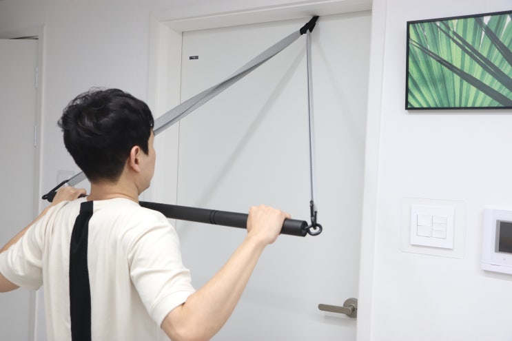  어깨펴주는 근력운동 저항밴드 어깨운동 마이웨잇 운동용고무밴드 제대로네!