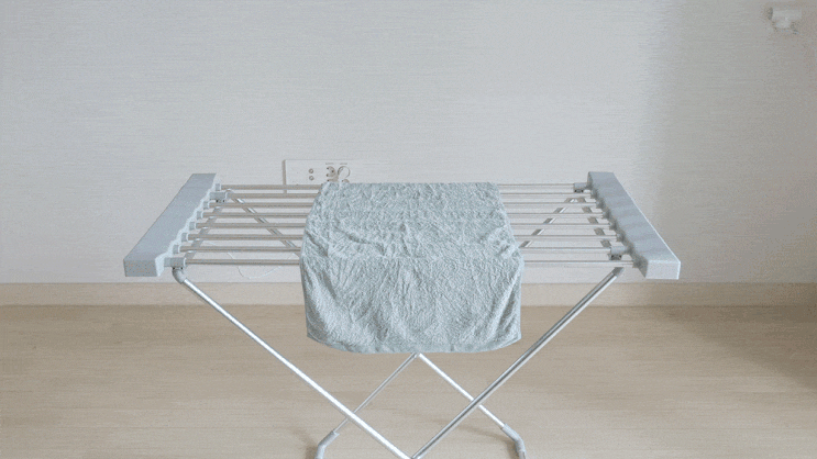  빨래 2~4시간 건조해버리는 아이템이 있다면?? 더모어 생활백서 접이식 온열 베란다 빨래건조대 추천리뷰