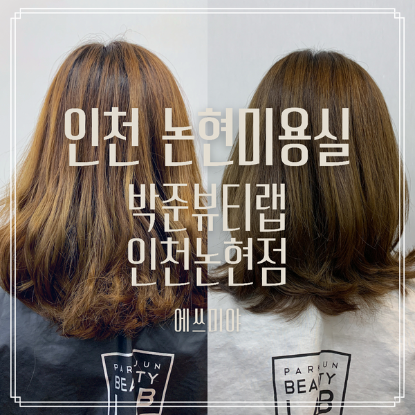 [인천논현동미용실] 박준 뷰티랩 인천 논현에서 하오니코 클리닉 받고 왔어요!