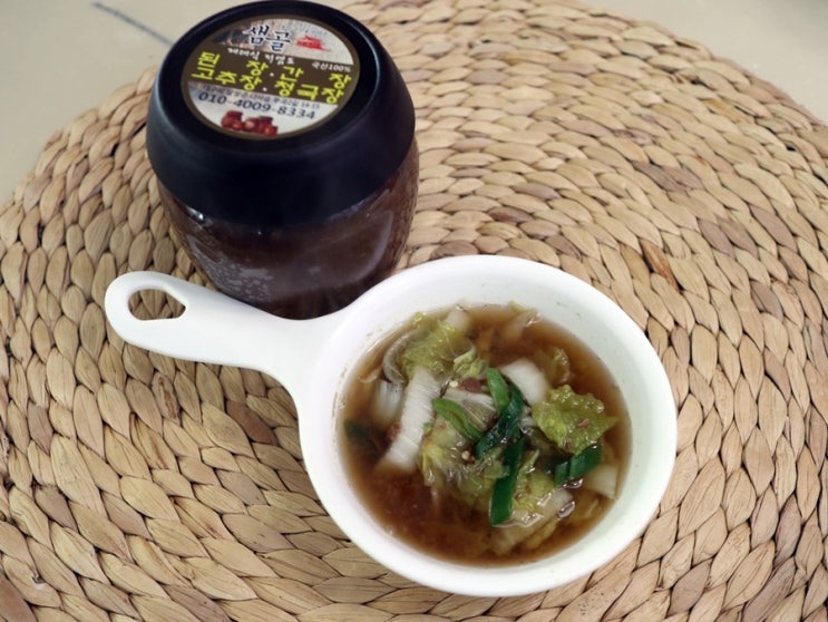  국내산저염된장 샘골된장 맛있는시골된장추천