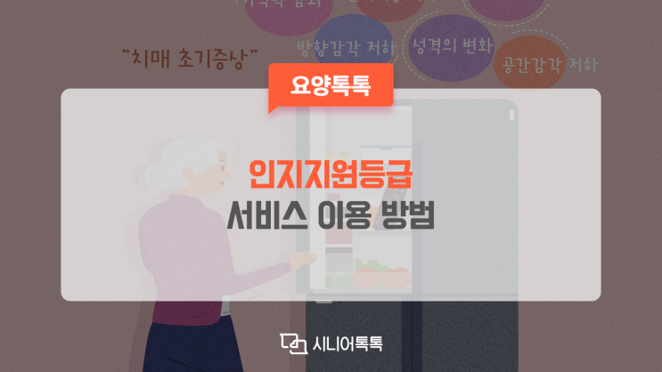  인지지원등급 서비스, 이용 가능한 범위
