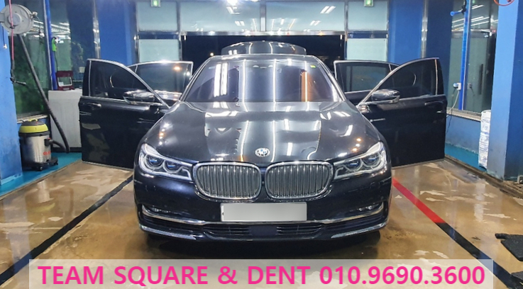  손세차일산 덕이동 프리미엄 세차 팀스퀘어 앤 덴트 BMW 7세대 750Li XDRIVE 프레스티지 CODE NAME G12